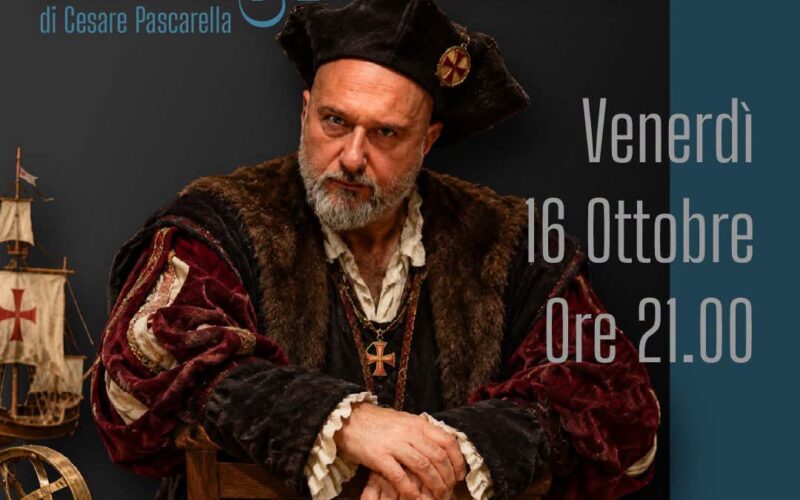 Ascoli Piceno, all’Osteria Botteghe Francescane Francesco Eleuteri legge “La scoperta dell’America” di Cesare Pascarella