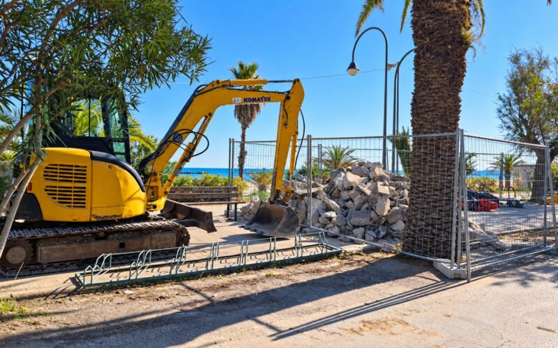 San Benedetto, ripartono i lavori sul lungomare nord: cantiere operativo e modifiche alla viabilità