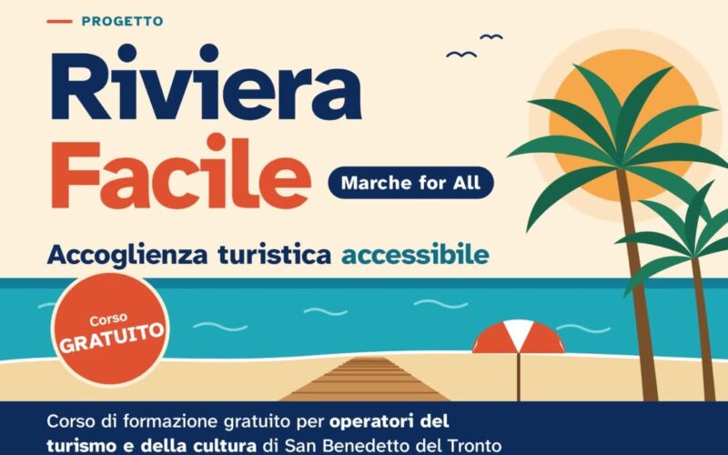 Turismo accessibile, a San Benedetto parte il progetto “Riviera Facile” con sei incontri gratuiti